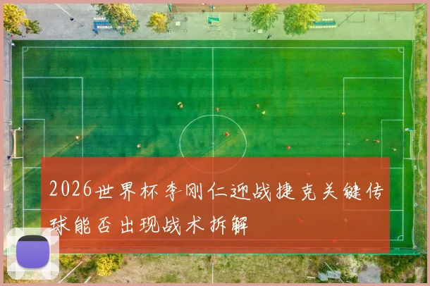 2026世界杯李刚仁迎战捷克关键传球能否出现战术拆解